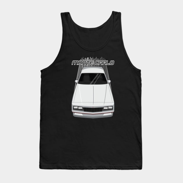 Chevrolet Monte Carlo 1984 - 1989 - white and red Tank Top by V8social